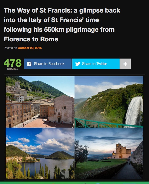 SlowItalyOnWayofStFrancis