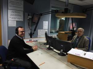 Radio interview for Premier Radio's drive-time show.